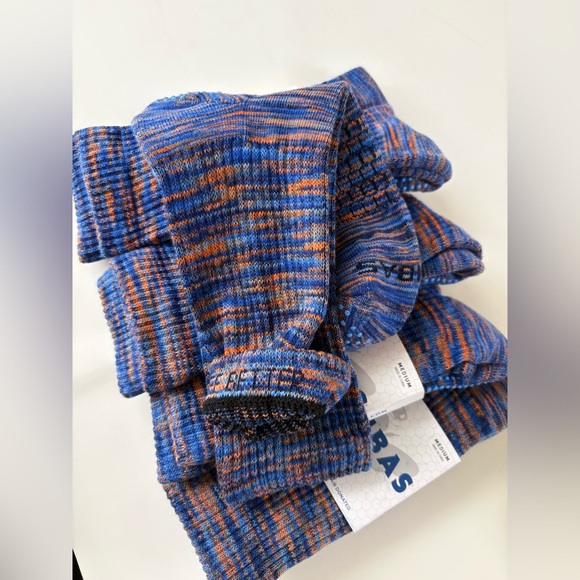 Bombas 10 Pack Striped Crew Socks Size:M — Colors Sent Randomly - Picture 2 of 6